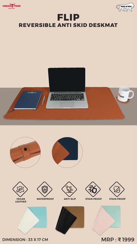 FLIP Reversible Anti-Skid Deskmat